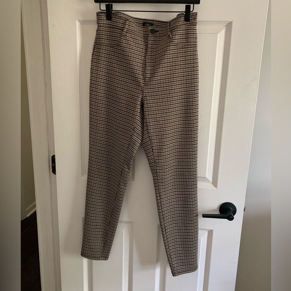 LOFT Multicolor Houndstooth Pants